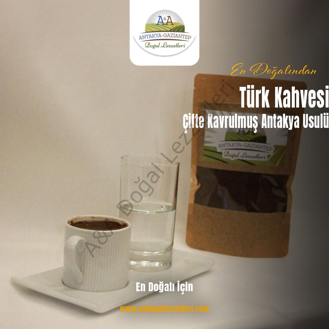 Türk Kahvesi Çifte Kavrulmuş Antakya Usulü - 250 Gr.
