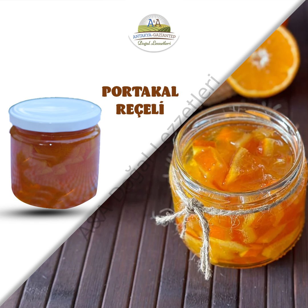 Portakal Kabuğu Reçeli  450 gr
