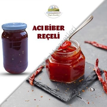 Acı Biber Reçeli 370 GR CAM KAVANOZ