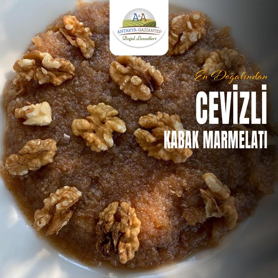 Cevizli Kabak Marmelatı 450 gr