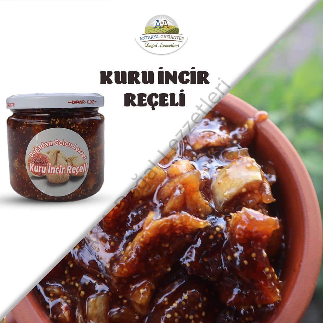Kuru İncir Reçeli 450 gr