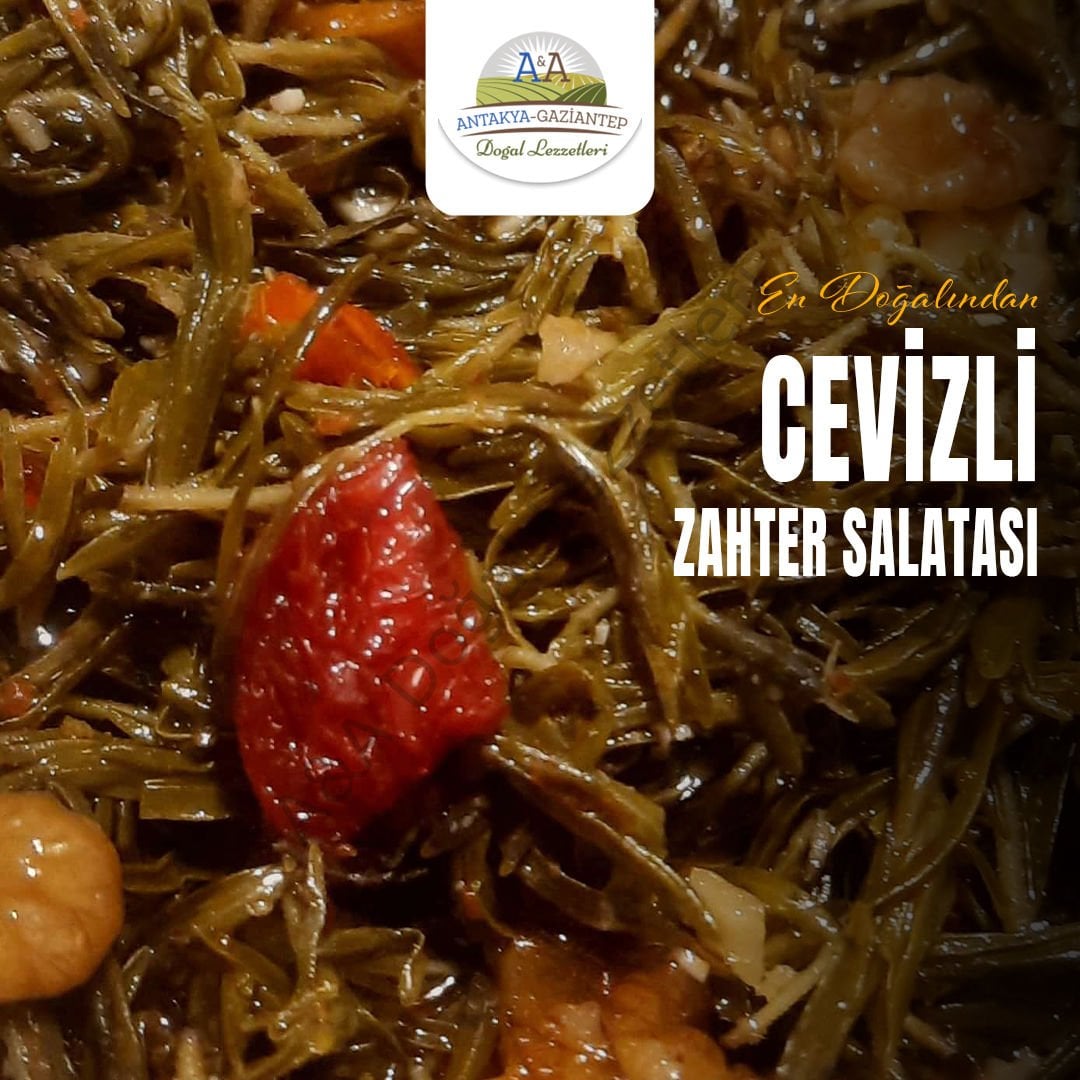 Anadolu Doğal Lezzetler Cevizli Zahter Salatası 450 GR - Sağlıklı Kahvaltı Lezzeti